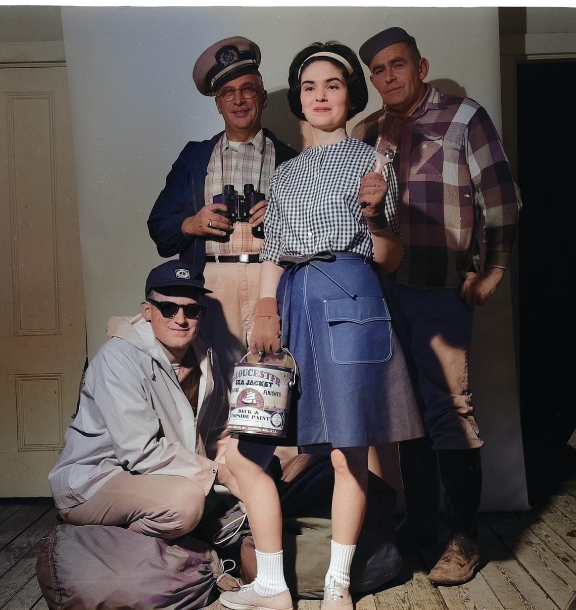 Ken Vincent Jr, Unknown, MaryAnn Vincent Hanna, Shorty Lesch